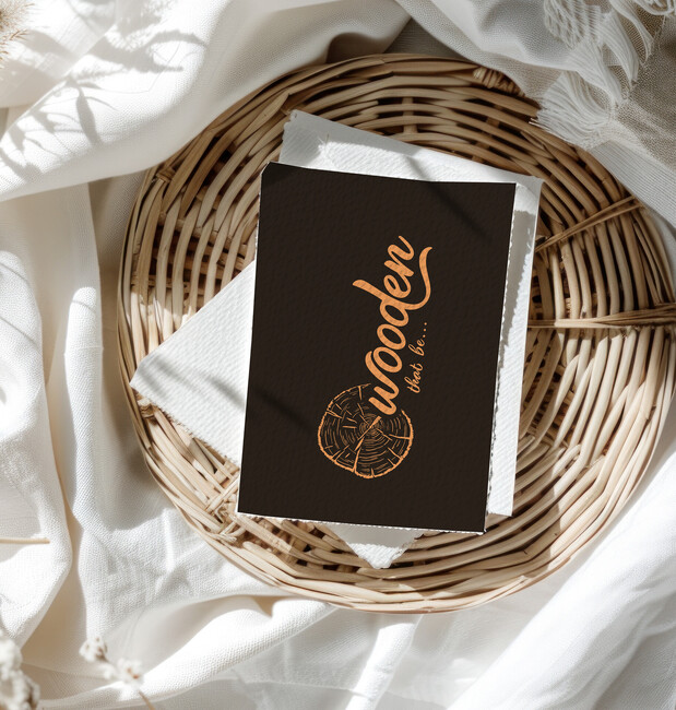Wooden That Be Wedding Brand Design | Tailored logo and brand identity for wedding vendors