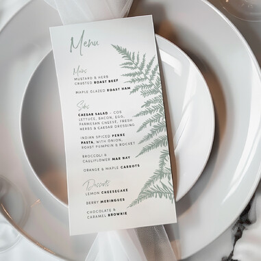 On the wedding day | Wedding Stationery Design