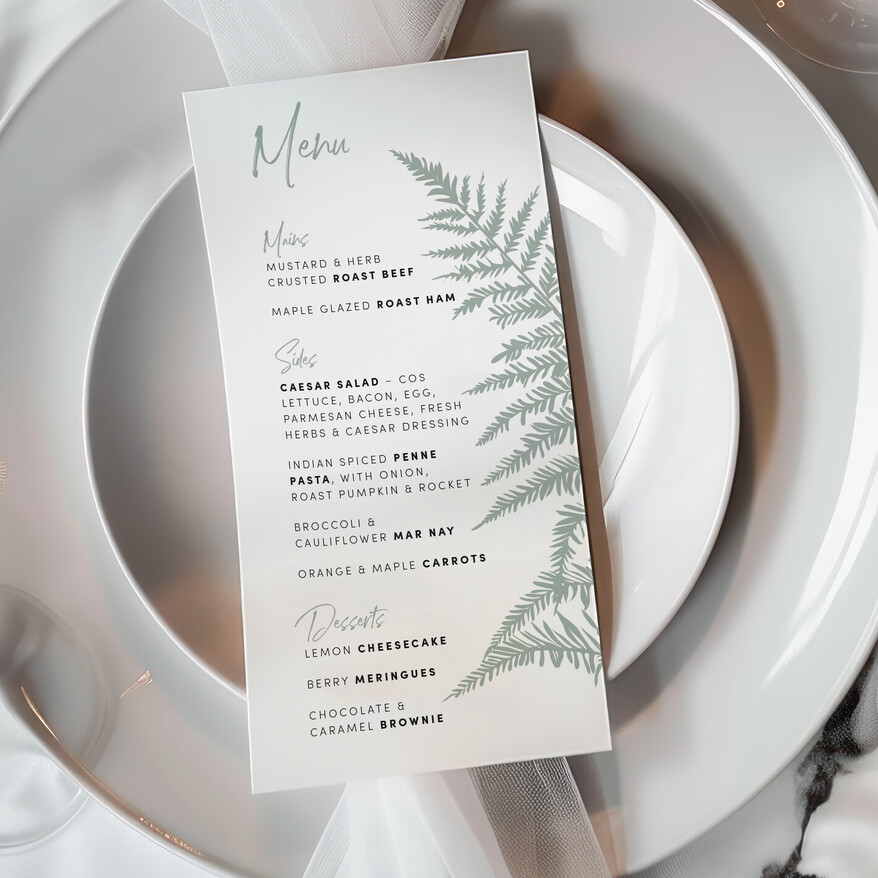 On the wedding day | Wedding Stationery Design