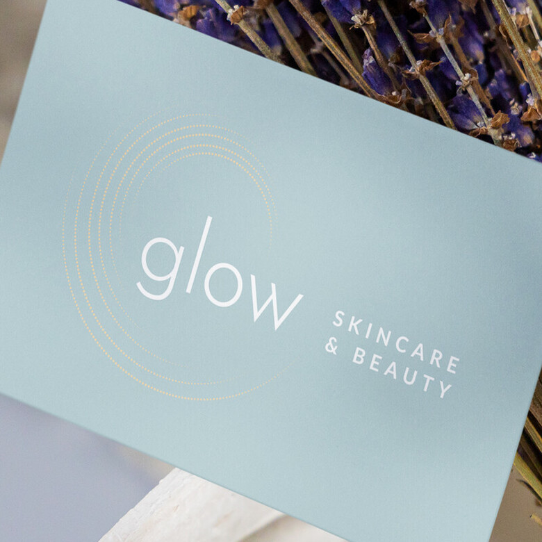Glow Skincare & Beauty Brand | Wedding Branding