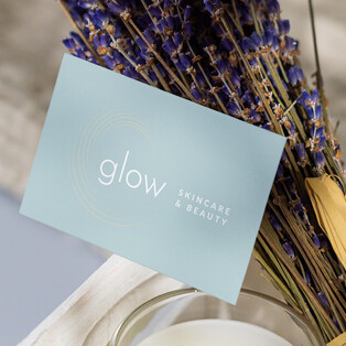 Glow Skincare & Beauty Brand | Wedding Branding