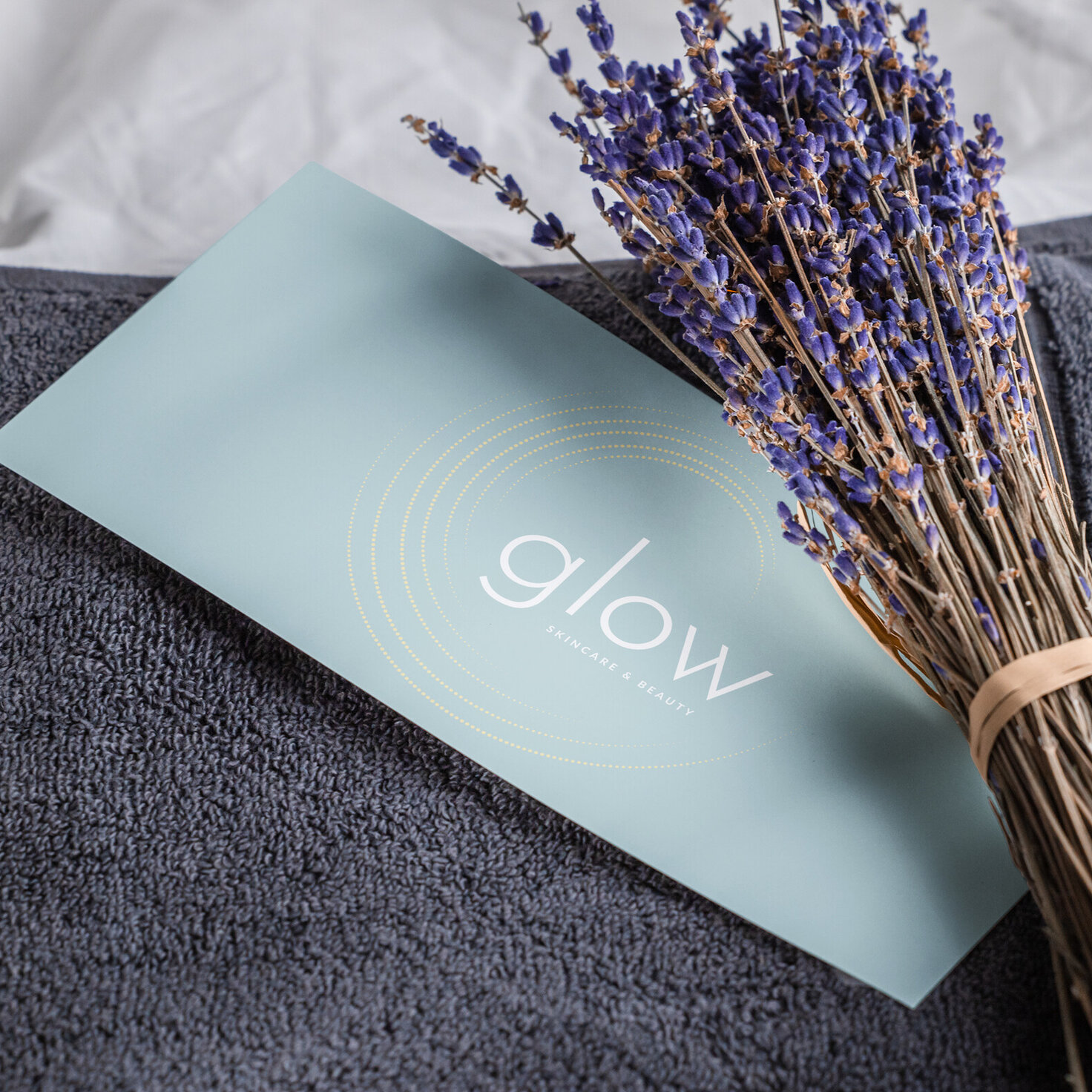 Elegant brand design for Glow Skincare & Beauty | wedding industry branding by Poppyseed
