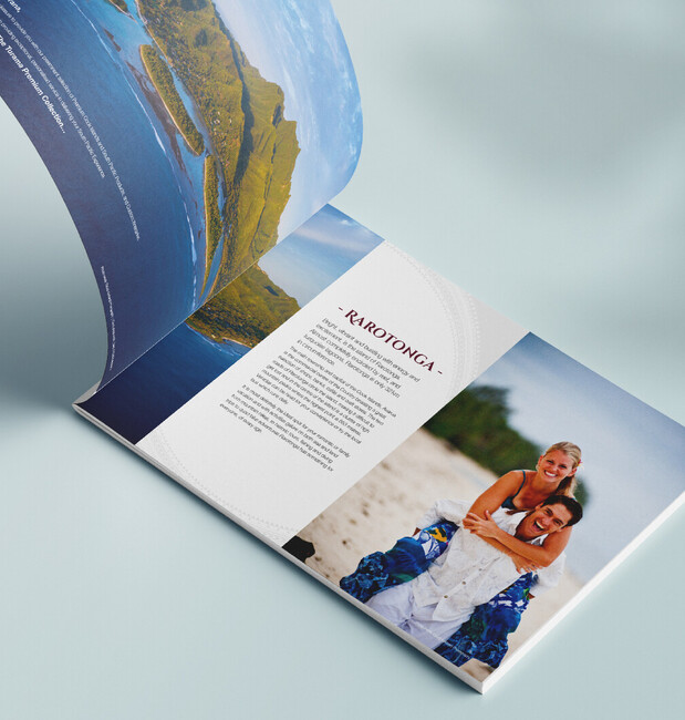 Turama Wedding Brochure Design | Custom wedding business marketing collateral