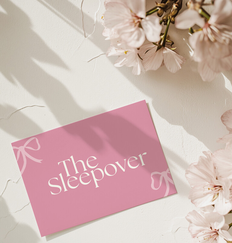 The Sleepover | Business Card Design