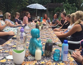 Kamala launch and candle making workshop