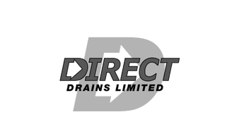 Logo for Direct Drains. Partners of Eden Construction in Auckland.
