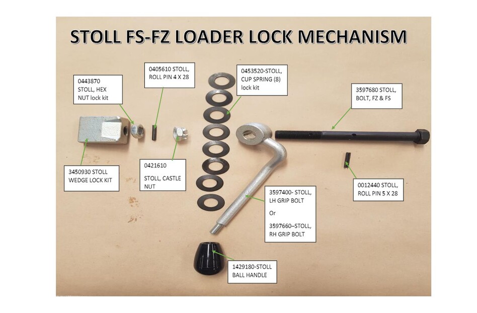 Stoll FS/FZ Loader Lock Mechanism 