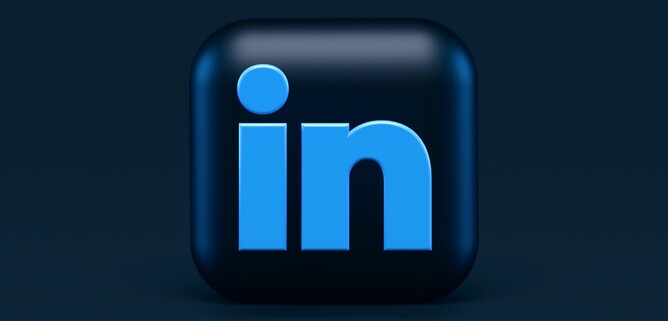 LinkedIn logo which leverages professional development
