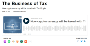 Podcast: How cryptocurrency will be taxed with Tim Doyle