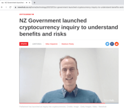NZ Government launched cryptocurrency inquiry to understand benefits and risks