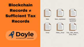 Blockchain Records &ne; Sufficient Tax Records: Why Good Record-Keeping Still Matters