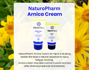 Harnessing Nature&#039;s Power: Arnica Cream and Arnica Plus Cream by Naturo Pharm
