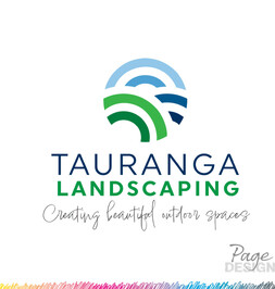 Logo Design by Page Design Ltd for Tauranga Landscaping, Tauranga, NZ