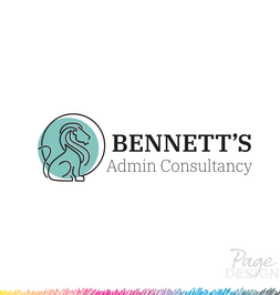 Logo Design by Page Design Ltd for Bennett's Admin Consultancy, Rotorua, NZ