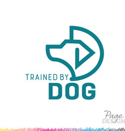 Logo Design by Page Design Ltd for Trained by Dog, Rotorua, NZ
