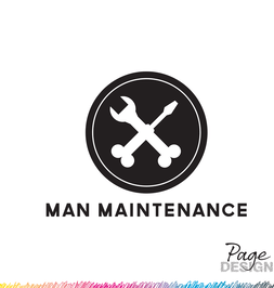 Logo Design by Page Design Ltd for Man Maintenance (Erectile Dysfunction Clinic) at Bay Urology, NZ