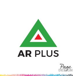 Logo Design by Page Design Ltd for AR Plus, Tauranga NZ (Asbestos Removal)