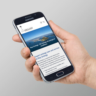 Bay Urology Website Design by Page Design Ltd