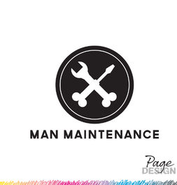 Logo Design by Page Design Ltd for Man Maintenance (Erectile Dysfunction Clinic) at Bay Urology, Tauranga, NZ