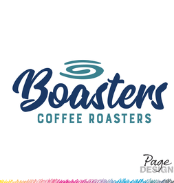 Logo Design by Page Design Ltd for Boasters, Rotorua, NZ