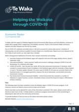 Te Waka Economic Radar