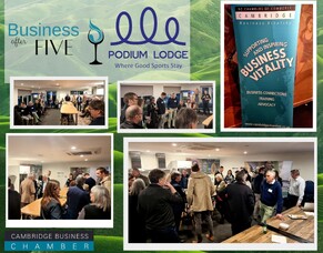 Business after Five with Podium Lodge.