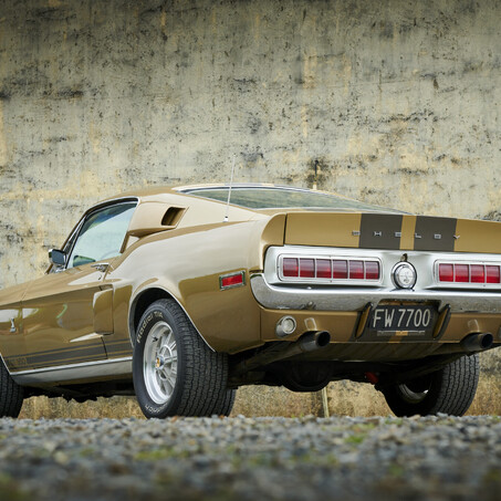 Craig Brown Photographer's image of a Shelby car in an industrial area