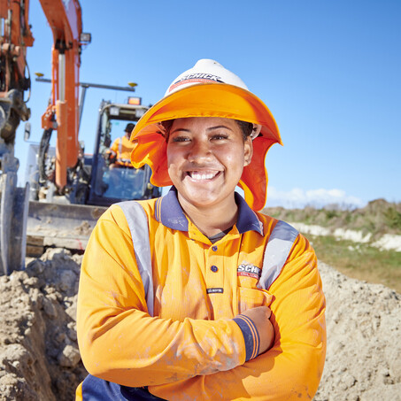 Craig Brown Photographer's portrait image of a female Schick worker