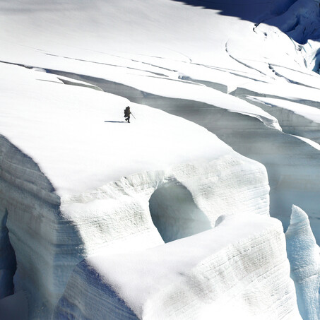 Craig Brown Photographer's image a man on snow