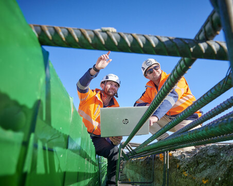Craig Brown Photographer's image of two construction workers on site