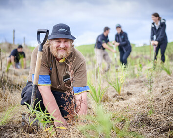 Craig Brown Photographer's image of people planting