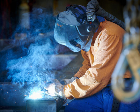 Craig Brown Photographer's image of person welding