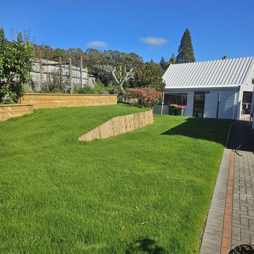 Hydroseeding on Prepared Soil in Rotorua