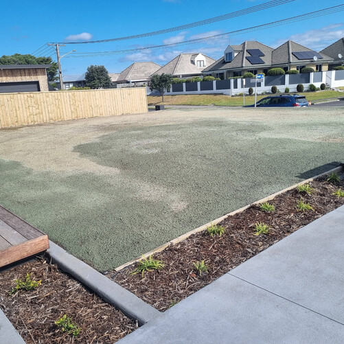 Home Lawn Restoration on Ranch Road, Bay of Plenty