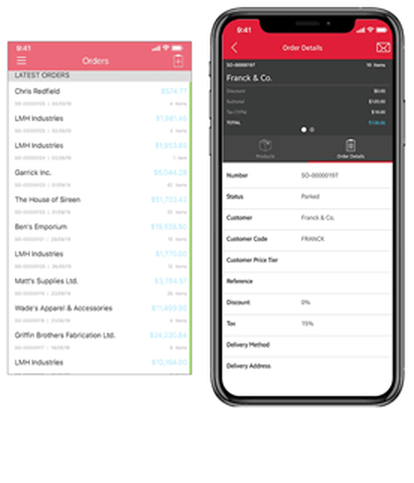 The  Unleashed mobile app provides critical information on the go