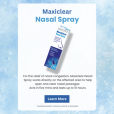 Breathe Free &amp; Clear with Maxiclear