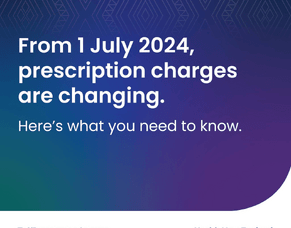 From July 1st, Prescription charges are changing