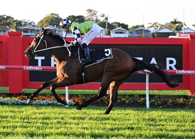 Imperialist captured the Gr.3 Rough Habit Plate for trainer Chris Waller. - Photo: Grant Peters