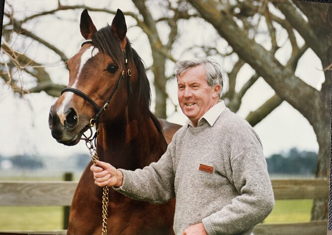 Brian Mollet and McGinty - Photo: Supplied