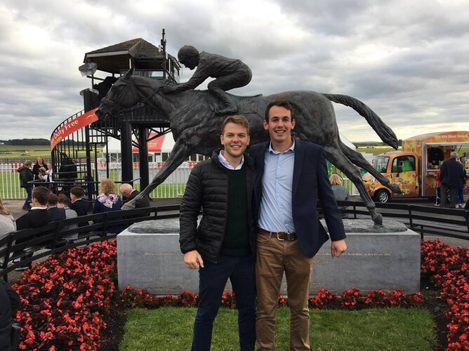 With Cameron Ring at the Curragh