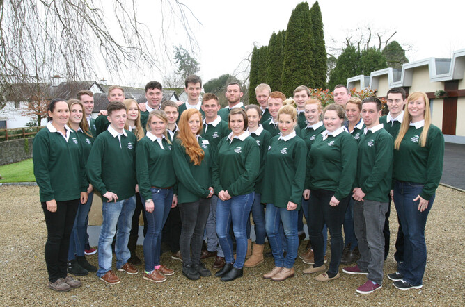 There are 26 students on the 2016 Irish National Stud Course