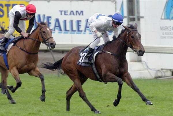 Innovation (above) notches up her third Listed win at Matamata - Photo NZTM website
