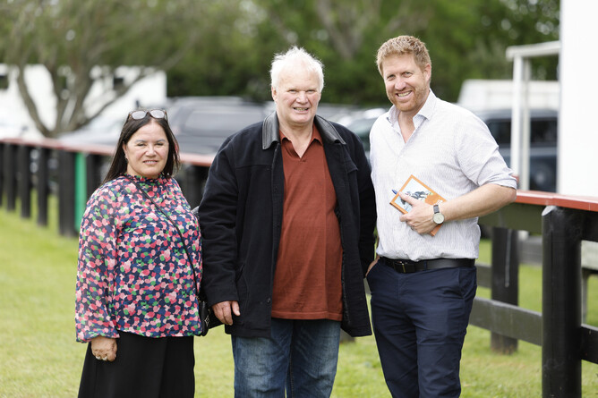 Mark and Tania Stratford with Regan Donnison (right) - Photo: Angelique Bridson