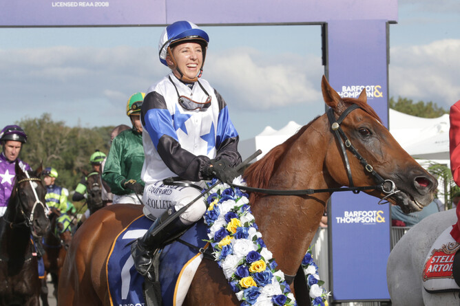 Sam Collett and Roger That after their Aucland Cup win - Photo: Trish Dunell