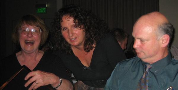 Pictured above at the Auckland Branch NZTBA Awards Dinner, Jane Bunbury, her husband Callam McLeod, and Michelle Saba.  Jane had just received a special award, recognising her achievements and her contribution to the Thoroughbred Industry.
