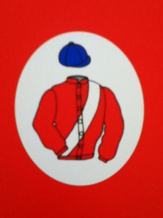 The famous Cheveley Park Stud Racing colours