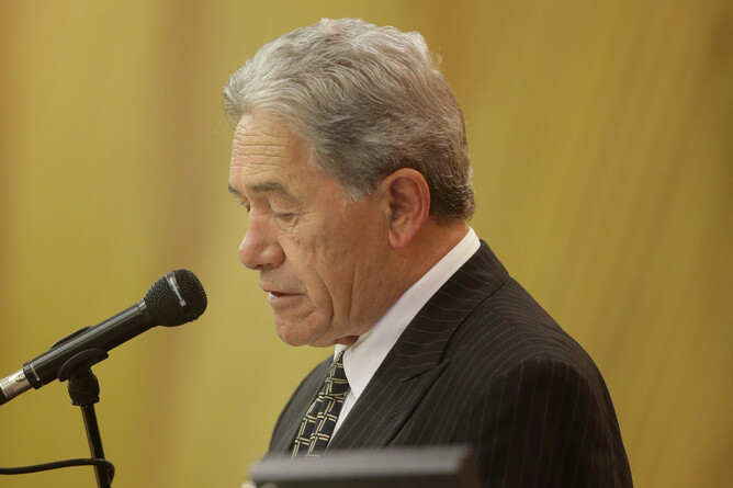 Minister for Racing Winston Peters. Photo: Trish Dunell