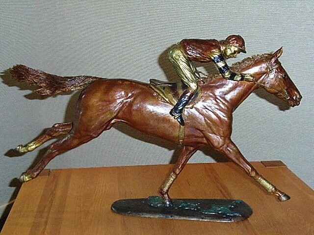 View of the Phar Lap Limited Edition Maquette