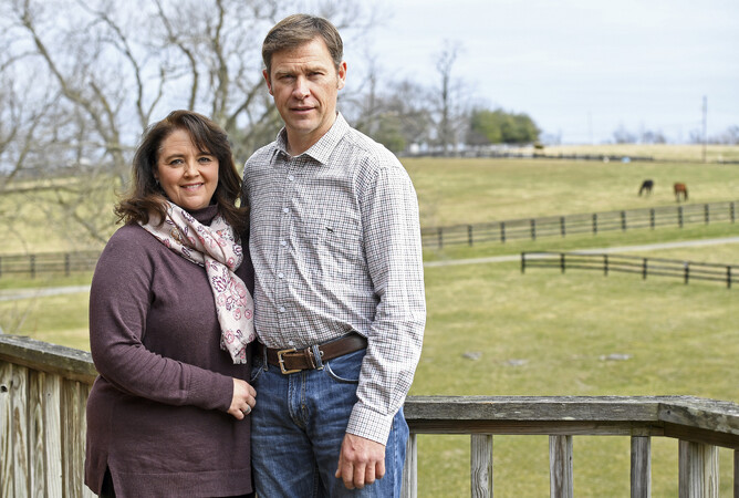 Steven and Brandi Nicholson - Pic ex Anne M. Eberhardt Keogh