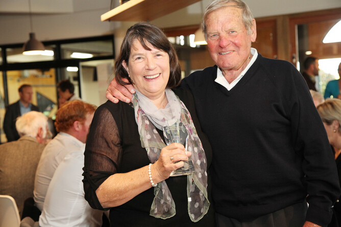Clyde & Pat Buckingham, breeders of Lasarla